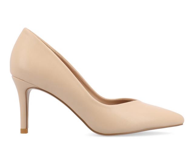 Women's Journee Collection Gabriella Pumps in Shell color