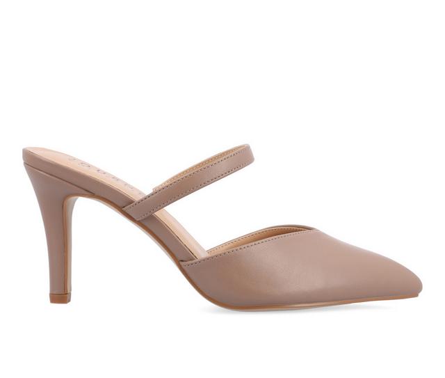 Women's Journee Collection Yvon Pumps in Rosewood color