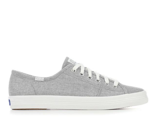 Women's Keds Kickstart Metallic Txt in Silver color