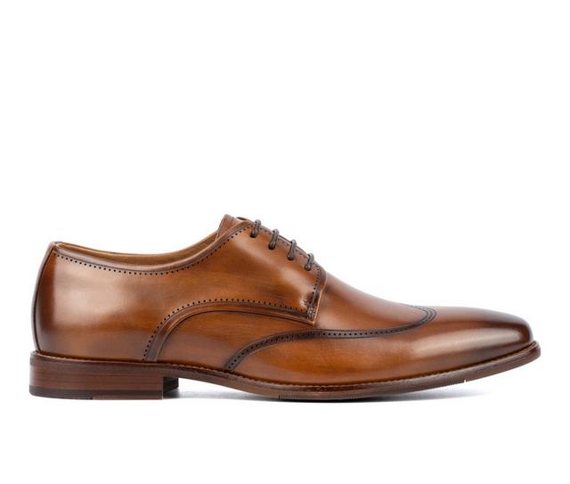 Men's Vintage Foundry Co Orton Wingtip Dress Oxfords in Cognac color