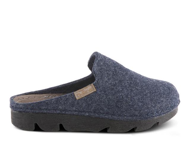 Women's Flexus Cloggish Platform Clogs in Navy color