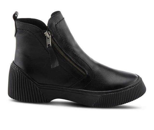 Women's SPRING STEP Kelko Booties in Black color