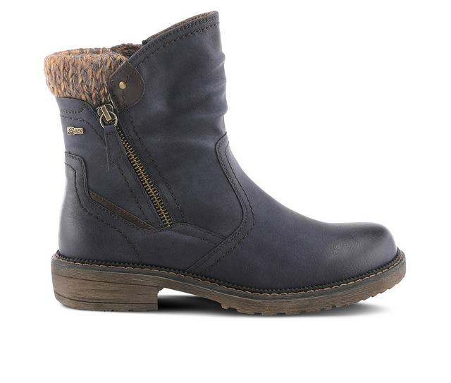 Women's SPRING STEP Relife Wibea Booties in Navy color