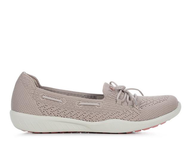 Women's Skechers Newbury St 100436 Slip-On Shoes in Taupe color
