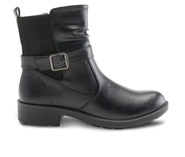 Women's Flexus Cahir Booties in Black color