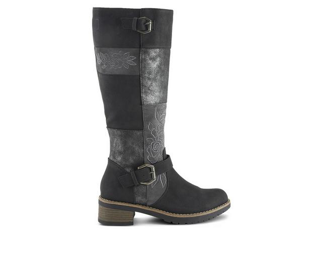 Women's Patrizia Collage Knee High Boots in Black Multi color
