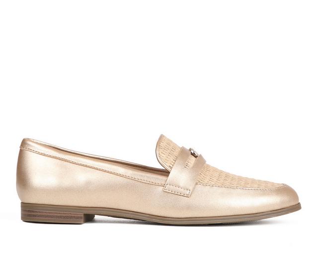 Anne Klein Lizbeth Shoes in Matte Gold color