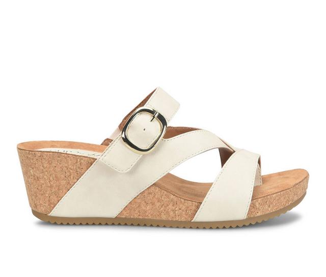 Women's EuroSoft Emrie Wedges in Bone color