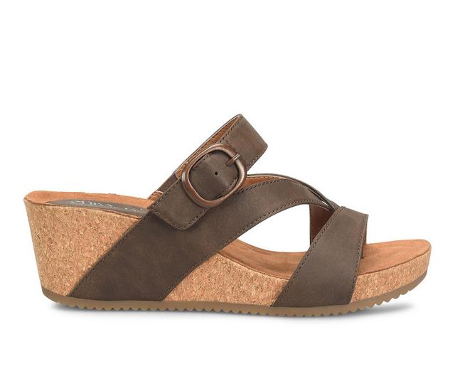 Women's EuroSoft Emrie Wedges in Mocha color