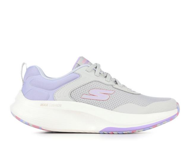 Women's Skechers Go 125055 Go Walk Max Walker Walking Shoes in Grey/Lavender color