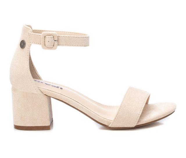 Women's Xti York Dress Sandals in Ivory color