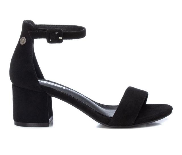 Women's Xti York Dress Sandals in Black color