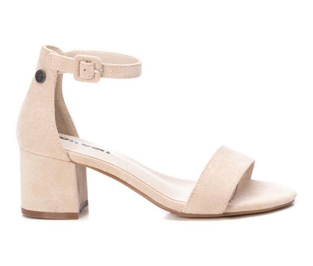 Women's Xti York Dress Sandals in Beige color