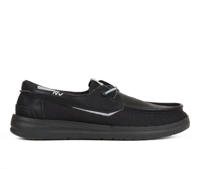 Men's HEYDUDE Welsh Grip Mix Casual Shoes in Black color