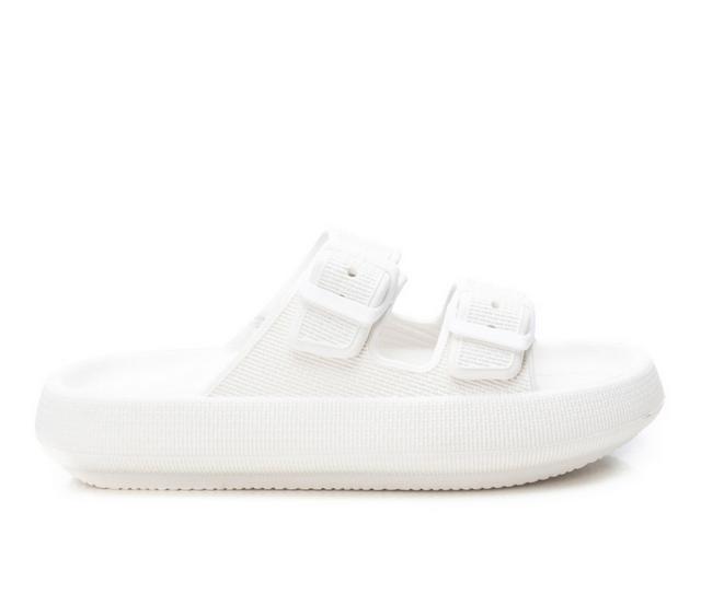 Women's Xti Summer Platform Sandals in White color
