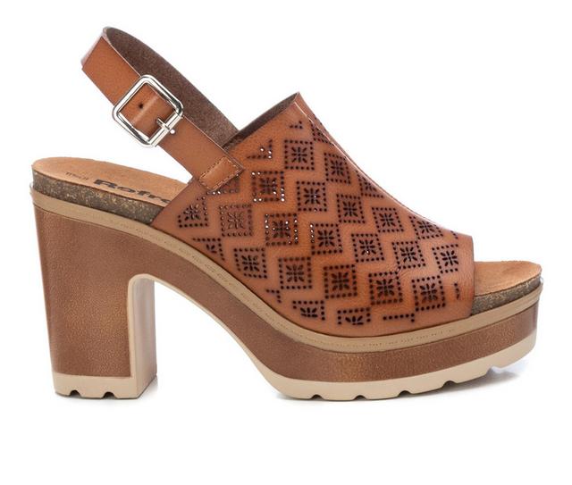 Women's Xti Kinsley Dress Sandals in Brown color