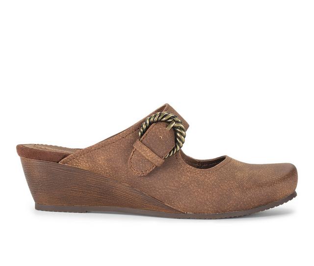 Women's Baretraps Luna Mary Jane Mule in Cashew color