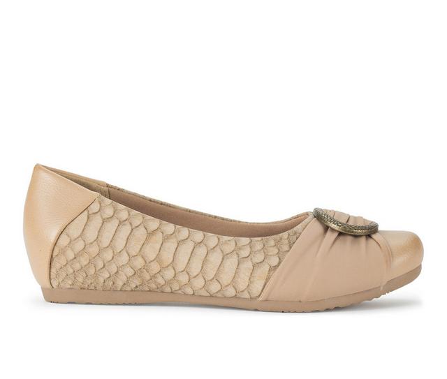 Women's Baretraps Mabley Flats in Camel color