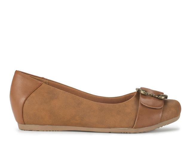 Women's Baretraps Milday Flats in Cognac color