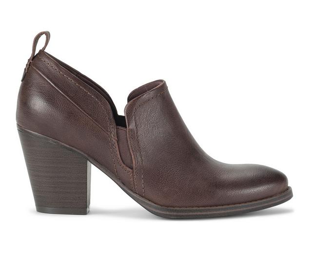 Women's Baretraps Caroline Ankle Booties in Dark Brown color