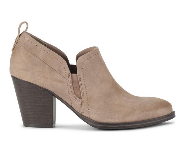 Women's Baretraps Caroline Ankle Booties in Light Mushroom color