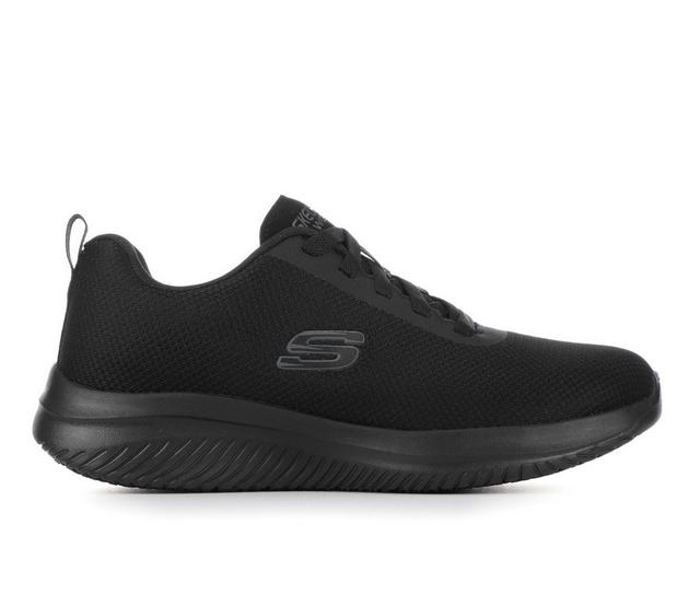 Men's Skechers Work 108176 Jinie Ultra Flex 3.0 SR Slip Resistant Shoes in Black color