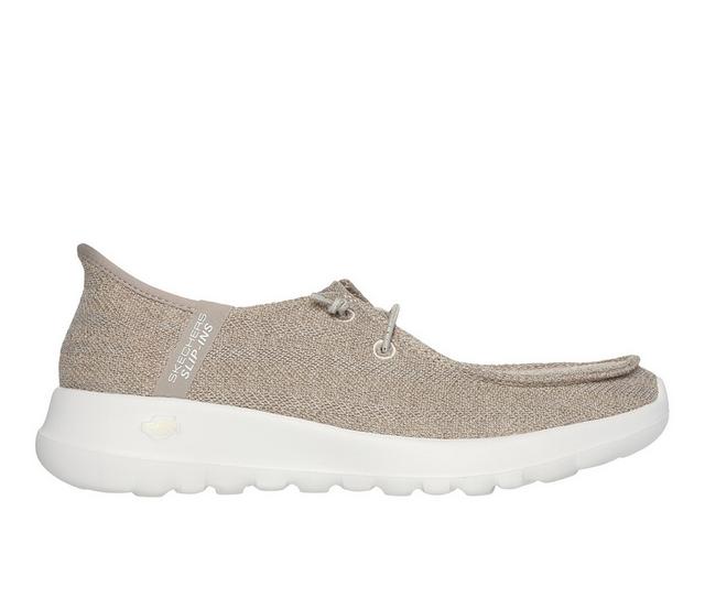 Women's Skechers Go Go Walk Joy Fantasia 124644 Slip-Ins in Natural color