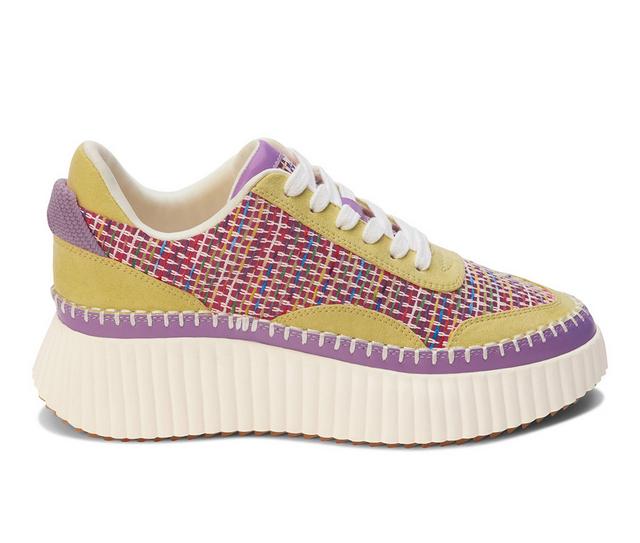 Women's Coconuts by Matisse Go To Wedge Fashion Sneakers in Yellow Woven color