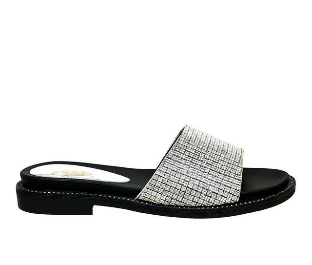 Women's Chic by Lady Couture Flavor Sandals in Silver color