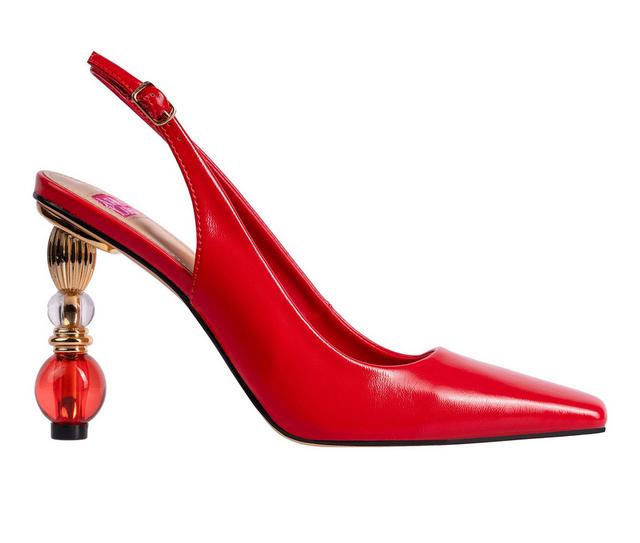 Women's Ashley Kahen Salsa Pumps in Red color