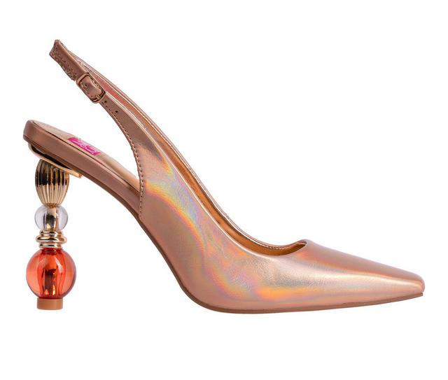 Women's Ashley Kahen Salsa Pumps in Rose Gold color