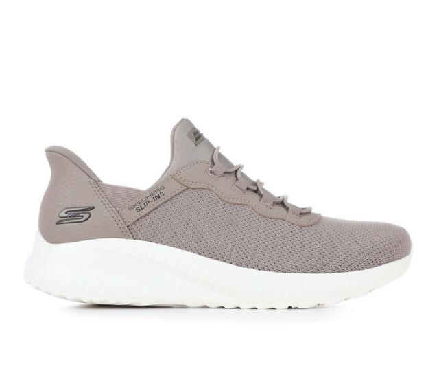 Women's Skechers 117500 BOBS Daily Inspo Slip In Sneakers in Taupe color