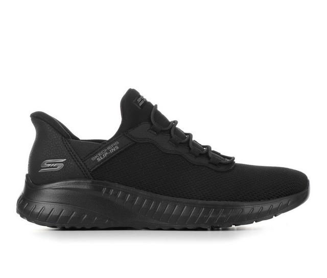 Women's Skechers 117500 BOBS Daily Inspo Slip In Sneakers in Black/Black color