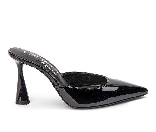 Women's Coconuts by Matisse Zola Pumps in Black Patent color