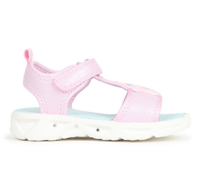 Girls' Carters Infant & Toddler & Little Kid Jani Light-Up Sandals in Pink color