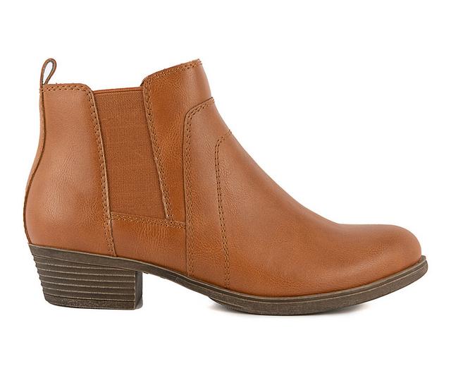Women's Sugar Trixy 2 Ankle Booties in Tan color