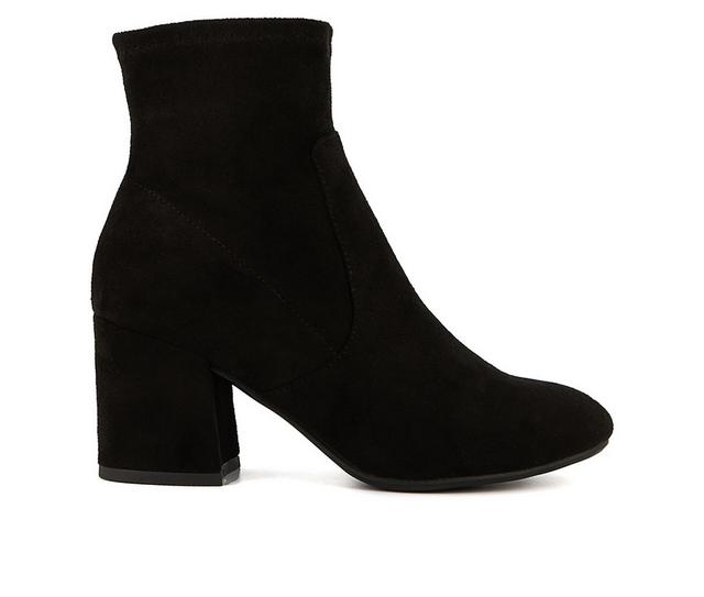 Women's Sugar Kep Heeled Ankle Booties in Black color