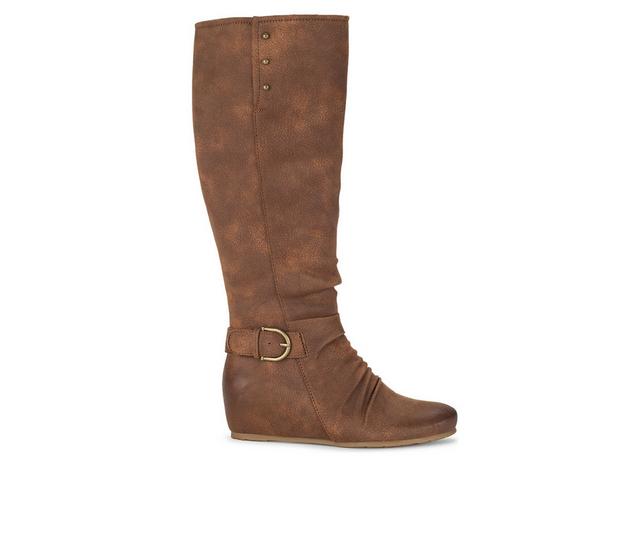 Women's Baretraps Scarlett Knee High Boots in Cashew color