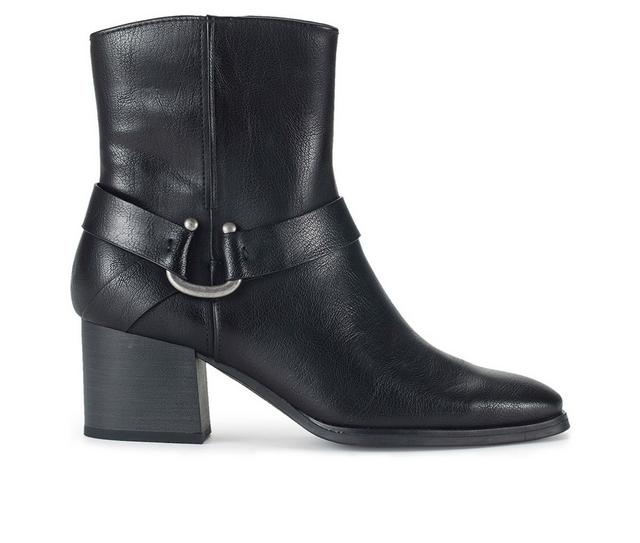 Women's Baretraps Tiana Heeled Booties in Black color