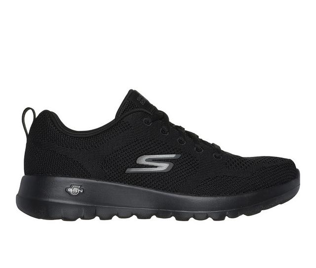 Women's Skechers Go Go Walk Joy Walking Shoes in Black/Black color