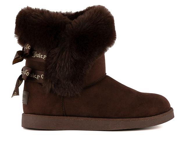 Women's Juicy King 2 Winter Boots in Chocolate Brown color