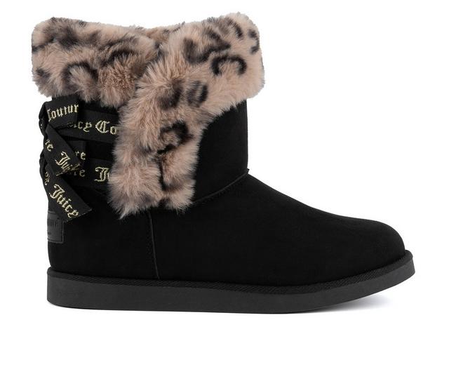 Women's Juicy King 2 Winter Boots in Black/Leopard color