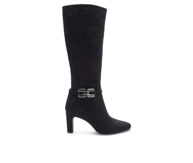 Women's CL By Laundry Nora Heeled Knee High Boots in Black color