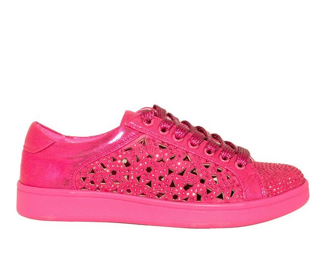 Women's Lady Couture Paris Fashion Sneakers in Fuschia color