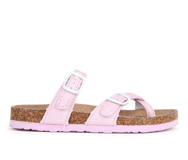 Girls' Northside Little Kid & Big Kid Anya Sandals in Pink/White color