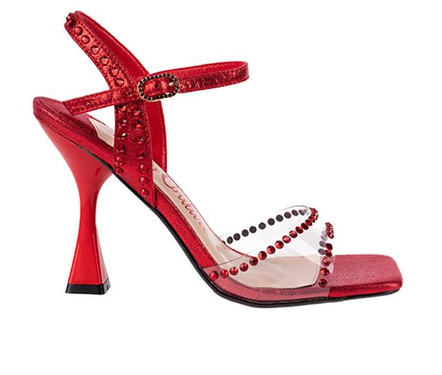 Women's Lady Couture Brandy Dress Sandals in Red color