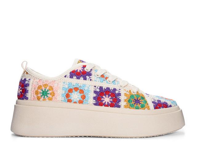 Women's Dirty Laundry Rambling Platform Sneakers in Pink Multi color