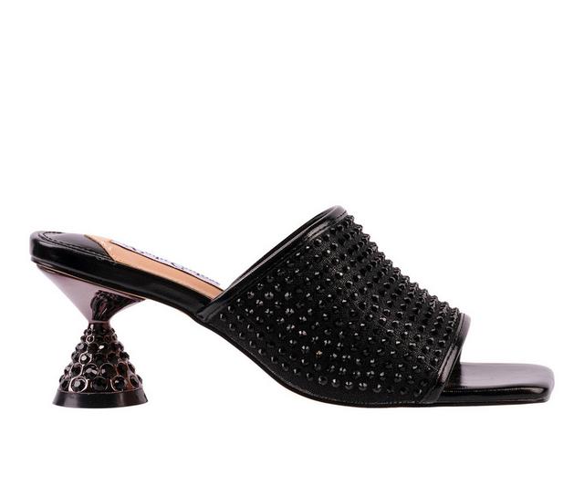 Women's Lady Couture Fireball Dress Sandals in Black color