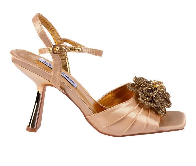Women's Lady Couture Lilly Dress Sandals in Gold color