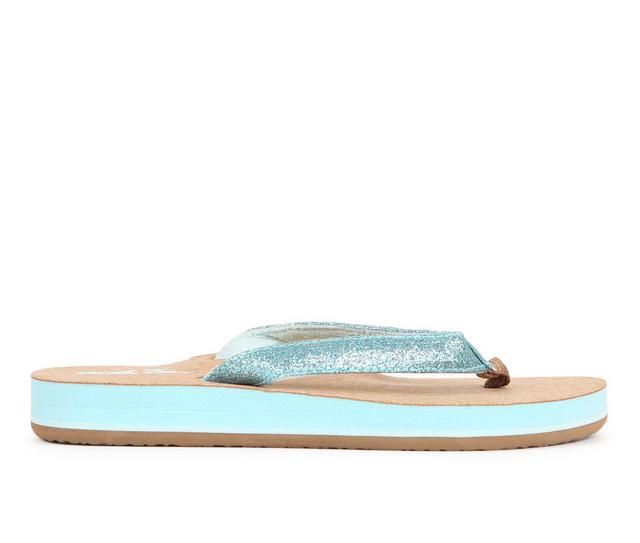 Cobian Lil Capri Flip-Flops in Blue color